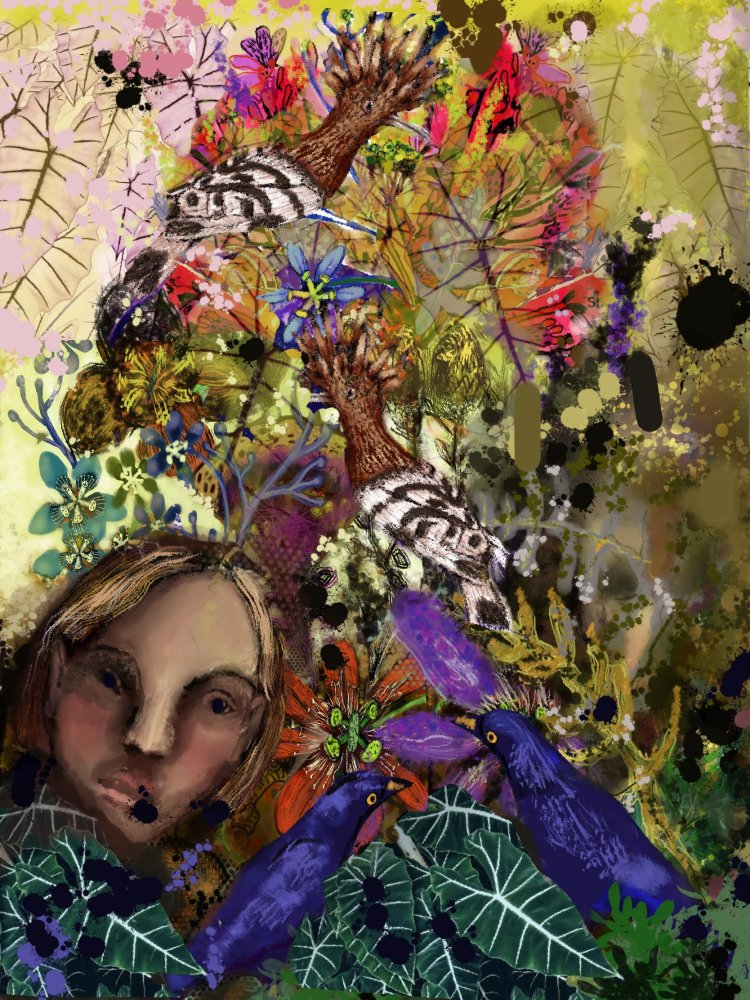 Griet van der Meulen - The green jumps into my eyes